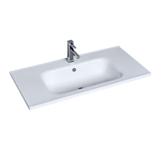 浴櫃式瓷盆L8110 F8044 - OVOtoilet 京典衛浴｜新世代衛浴首選品牌